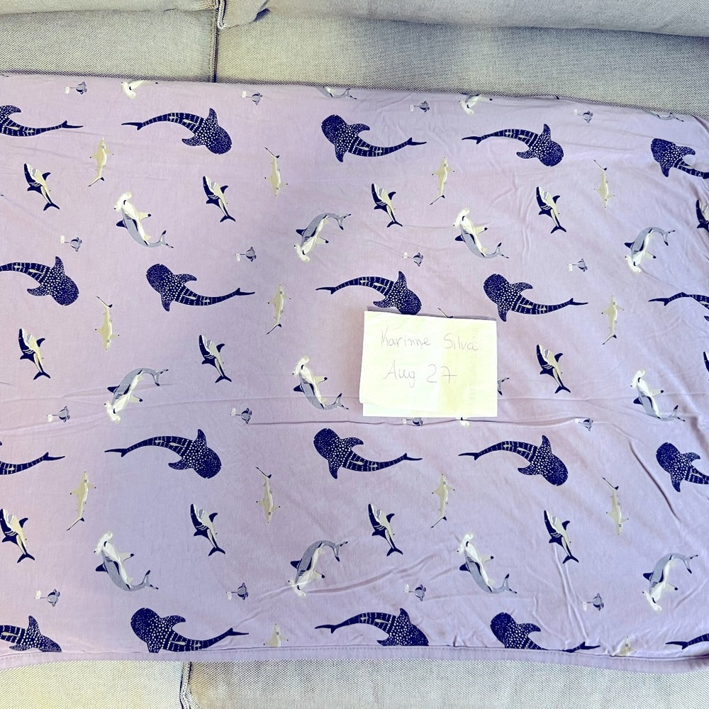 Kyte toddler blanket Taro Shark